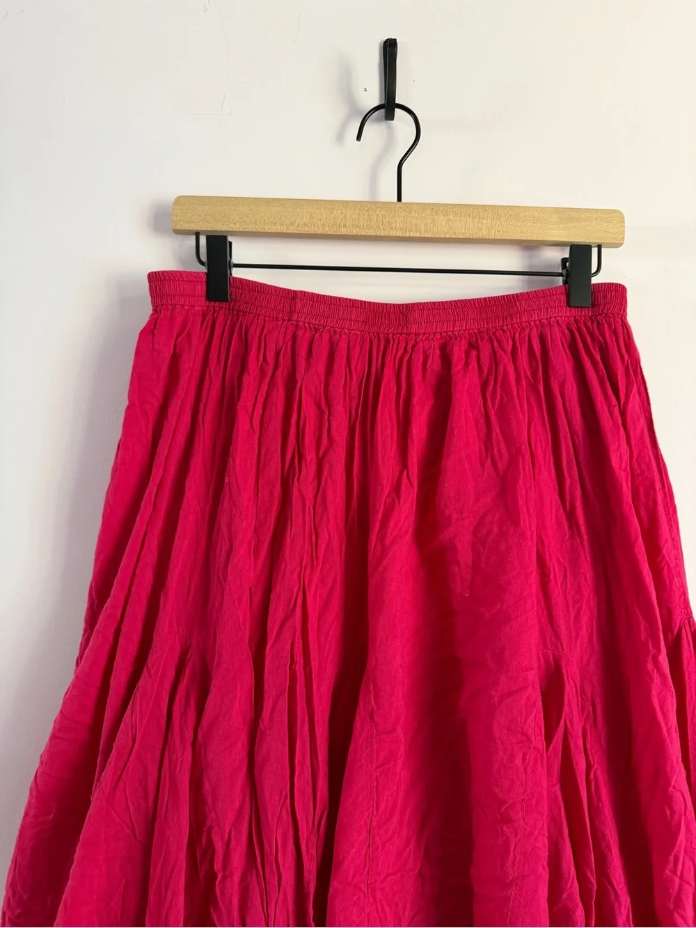 Vintage Jessica London Bright Fuchsia Maxi Skirt XL/16